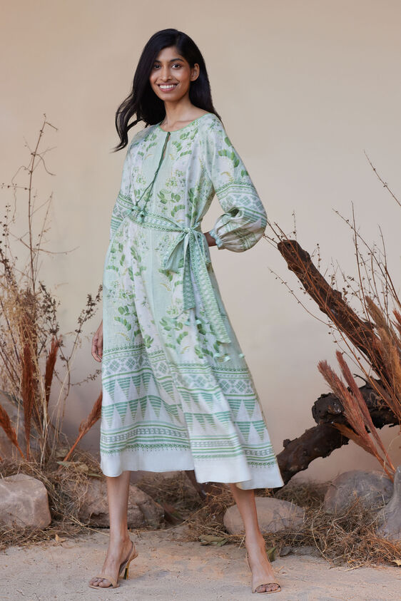 Alya Dress, Sage, image 1